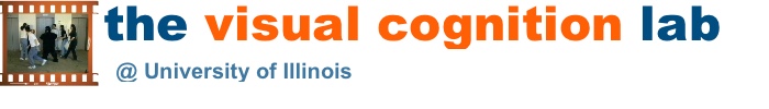 banner text: the visual cognition lab @ illinois